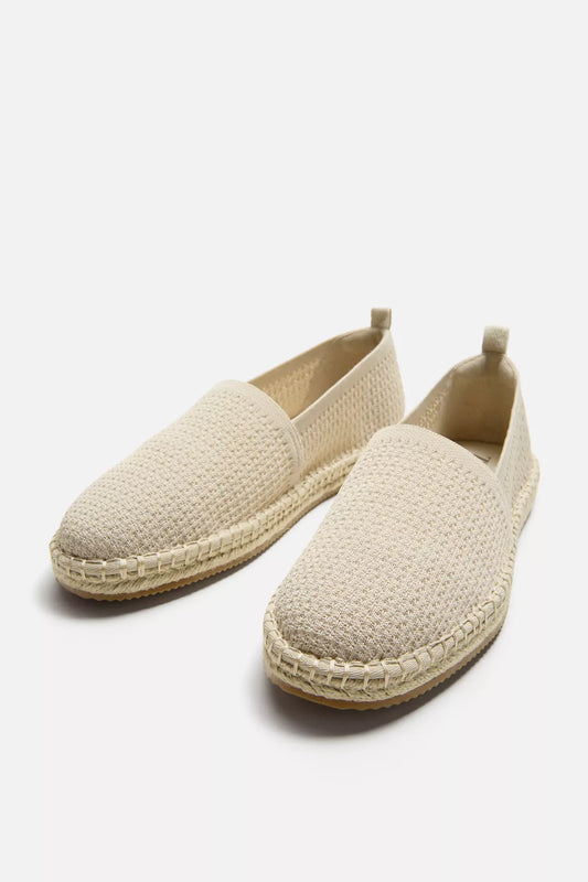 ZARA KNITTED ESPADRILLES