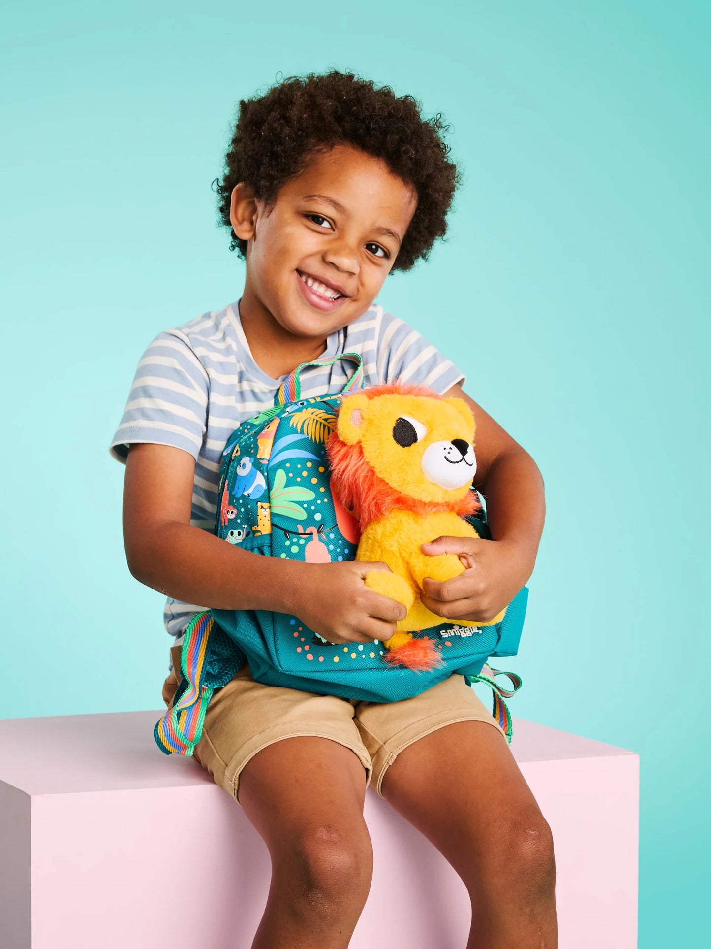 Smiggle Big Dreams Kindergarten Removable Plush Backpack