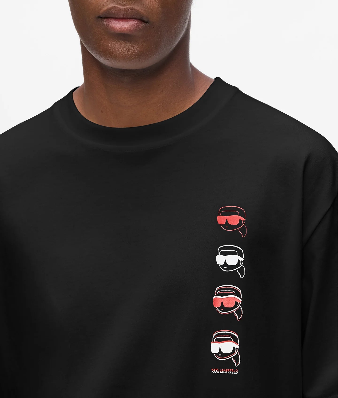 KARL LAGERFELD Ikon fusion T-shirt