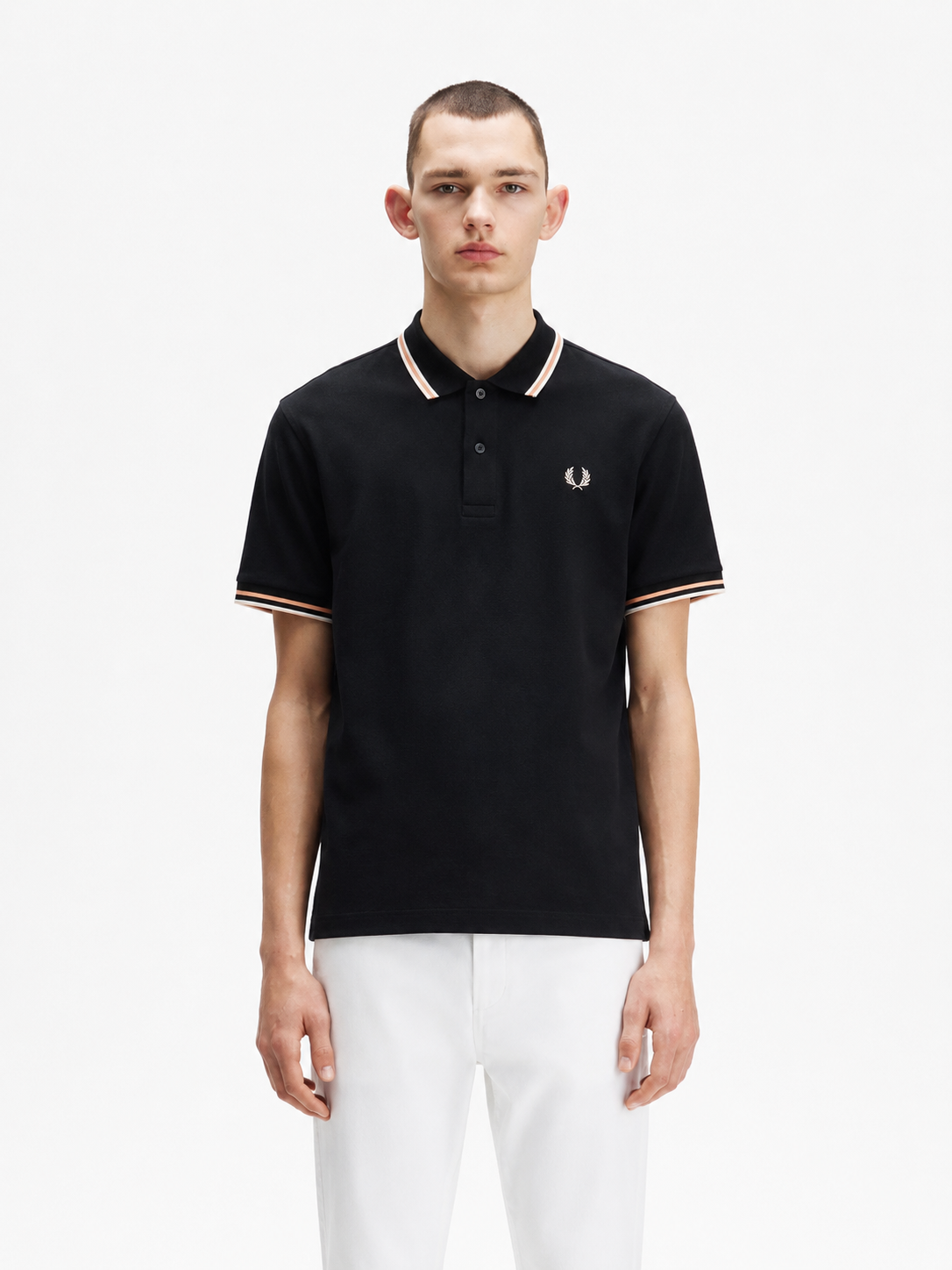 Fred Perry  polo shirt sqr blk/sqr