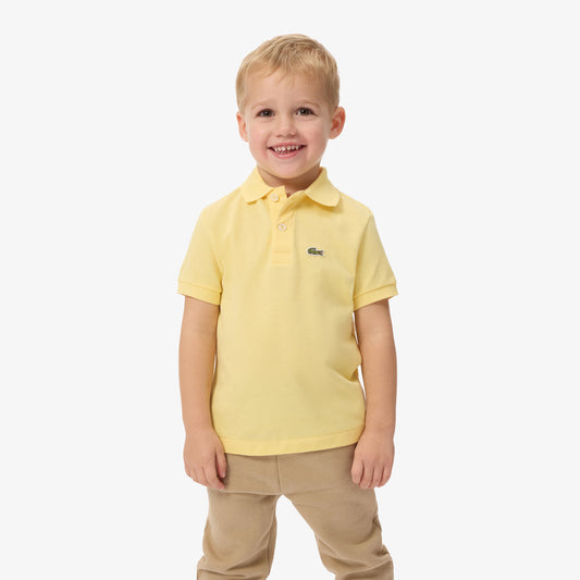 Lacoste unisex Petit Pique Polo Shirt  yellow