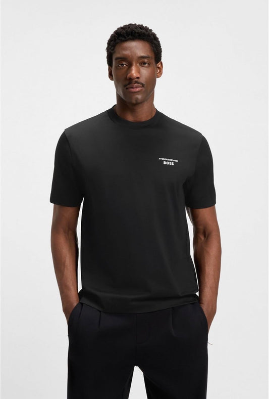 Porsche x BOSS mercerised-cotton T-shirt