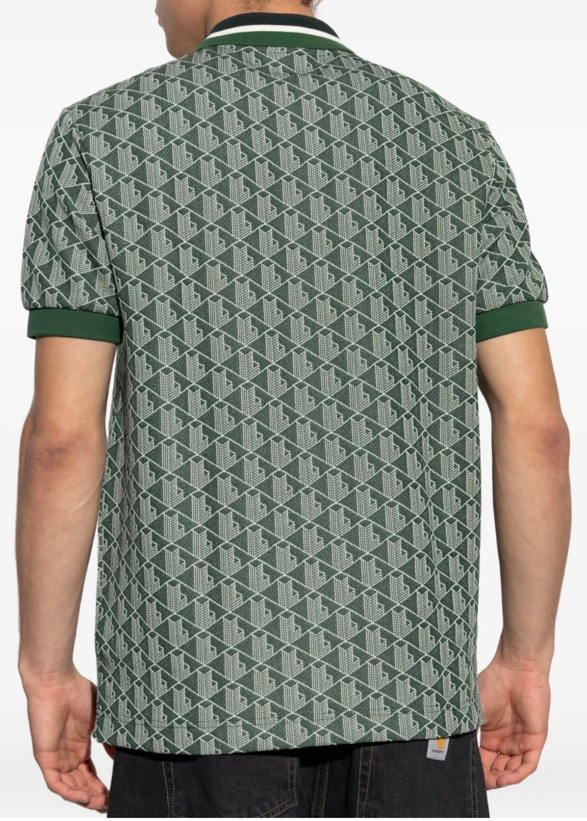 Lacoste Monogram Jacquard Polo Shirt
