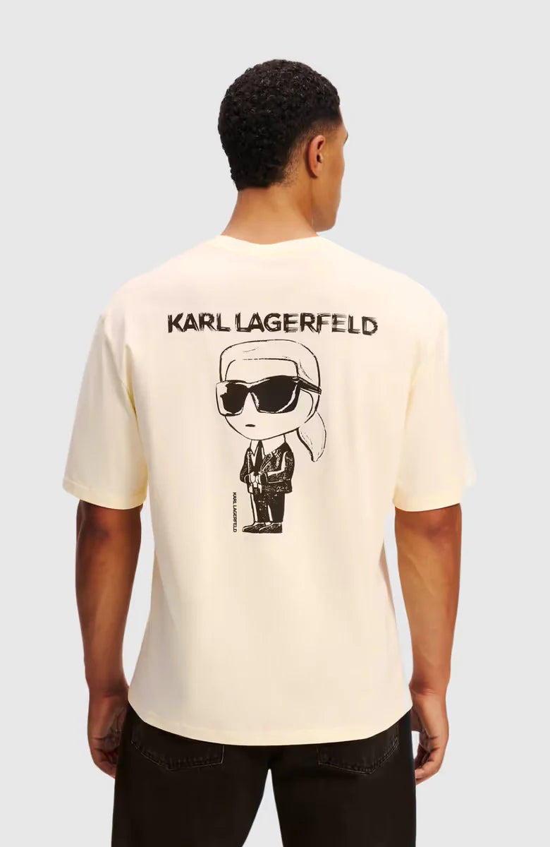 Karl Lagerfeld Bic Logo OverSized Tshirt