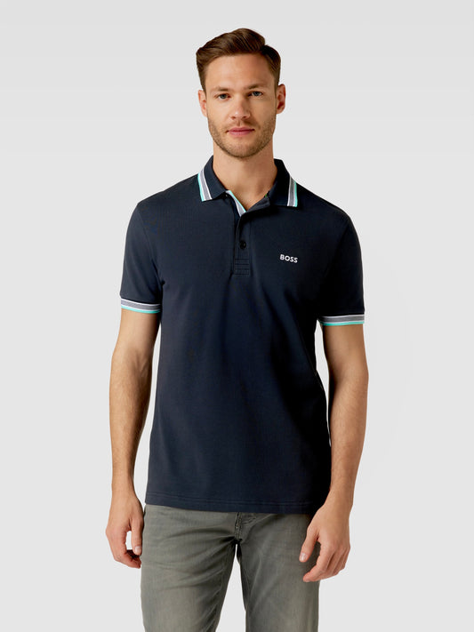 BOSS POLO TSHIRT SLIM FIT NAVY