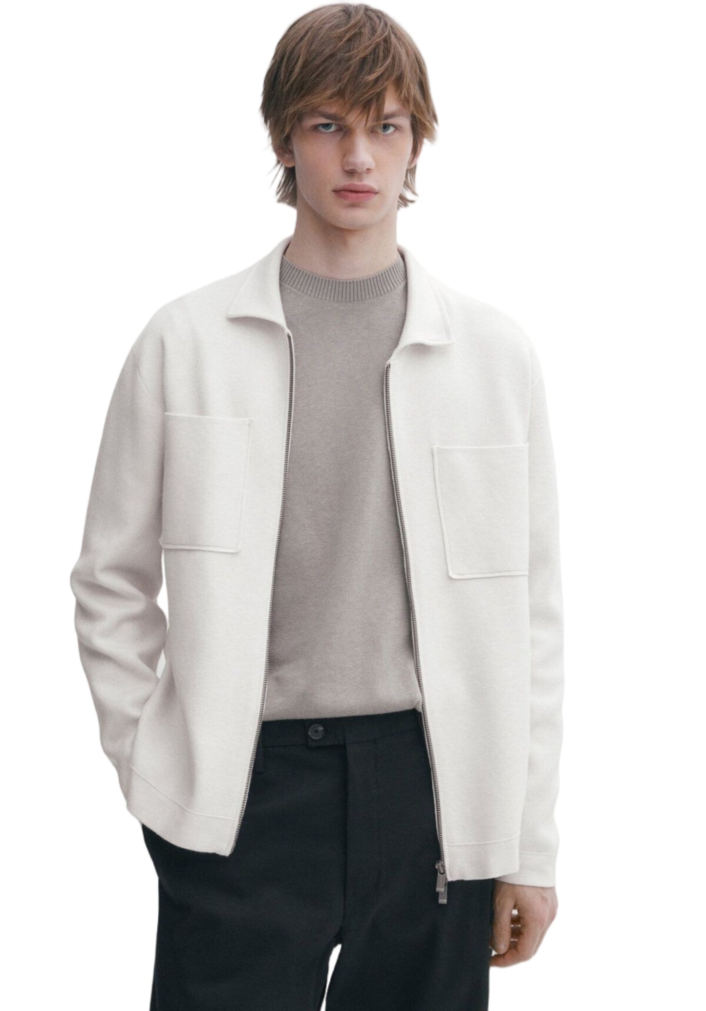cardigan Massimo Dutti  Knit off-white