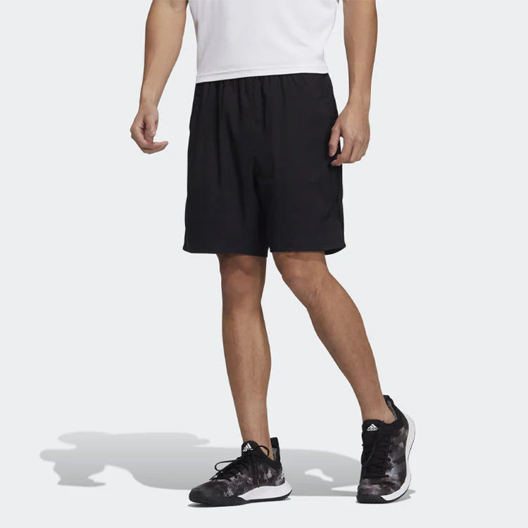Adidas Short Tennis Casual Sports Breathable Shorts Black MEN'S