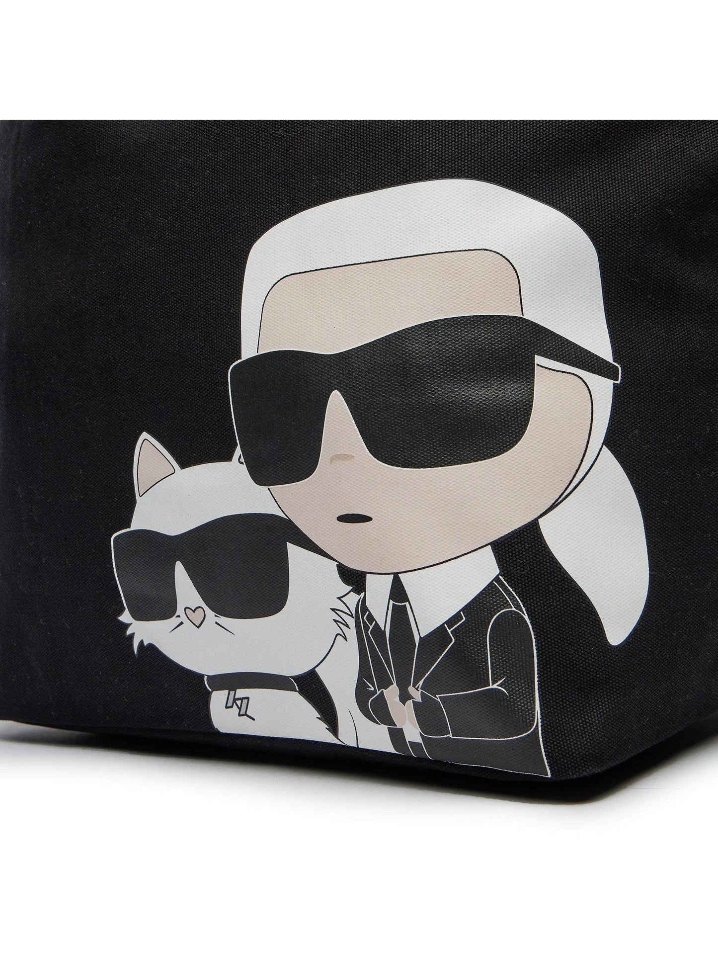 KARL LAGERFELD IKONIK XL - Tote bag - black