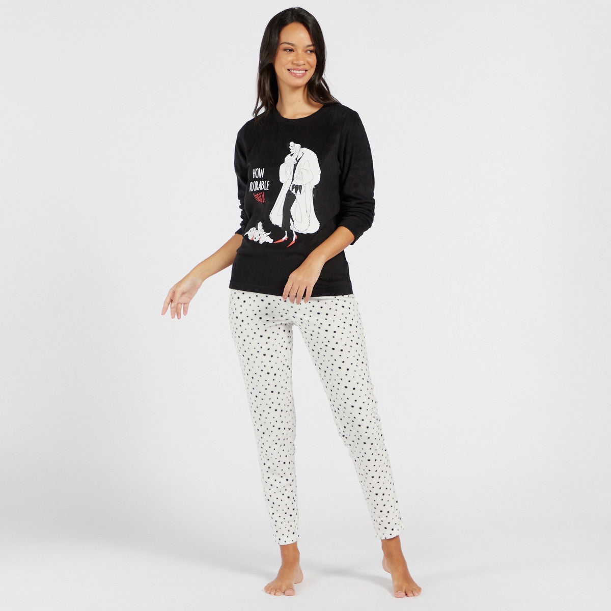 101 Dalmatians printed T-shirt and pajama pants set