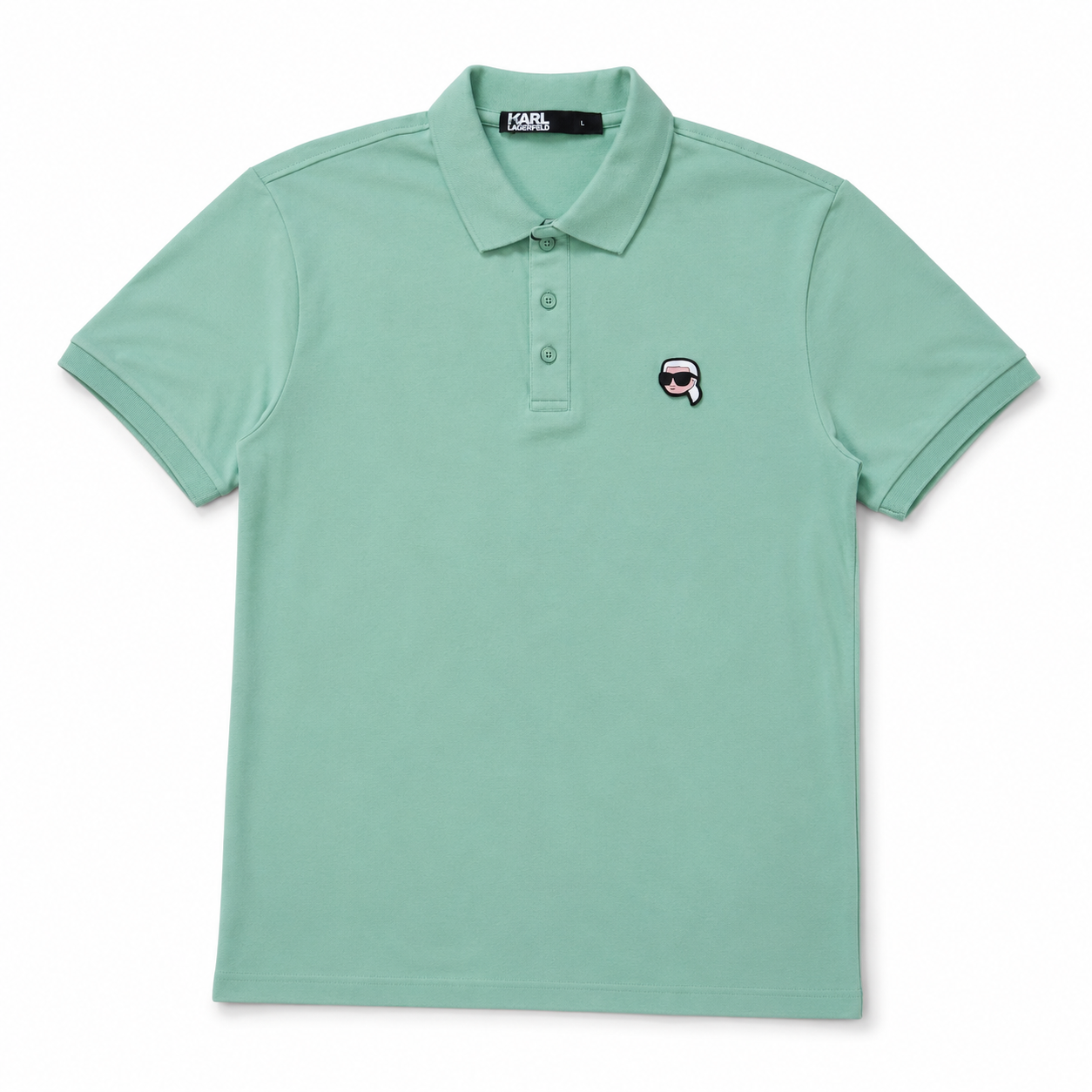 Karl Lagerfeld Ikon-appliqué polo shirt