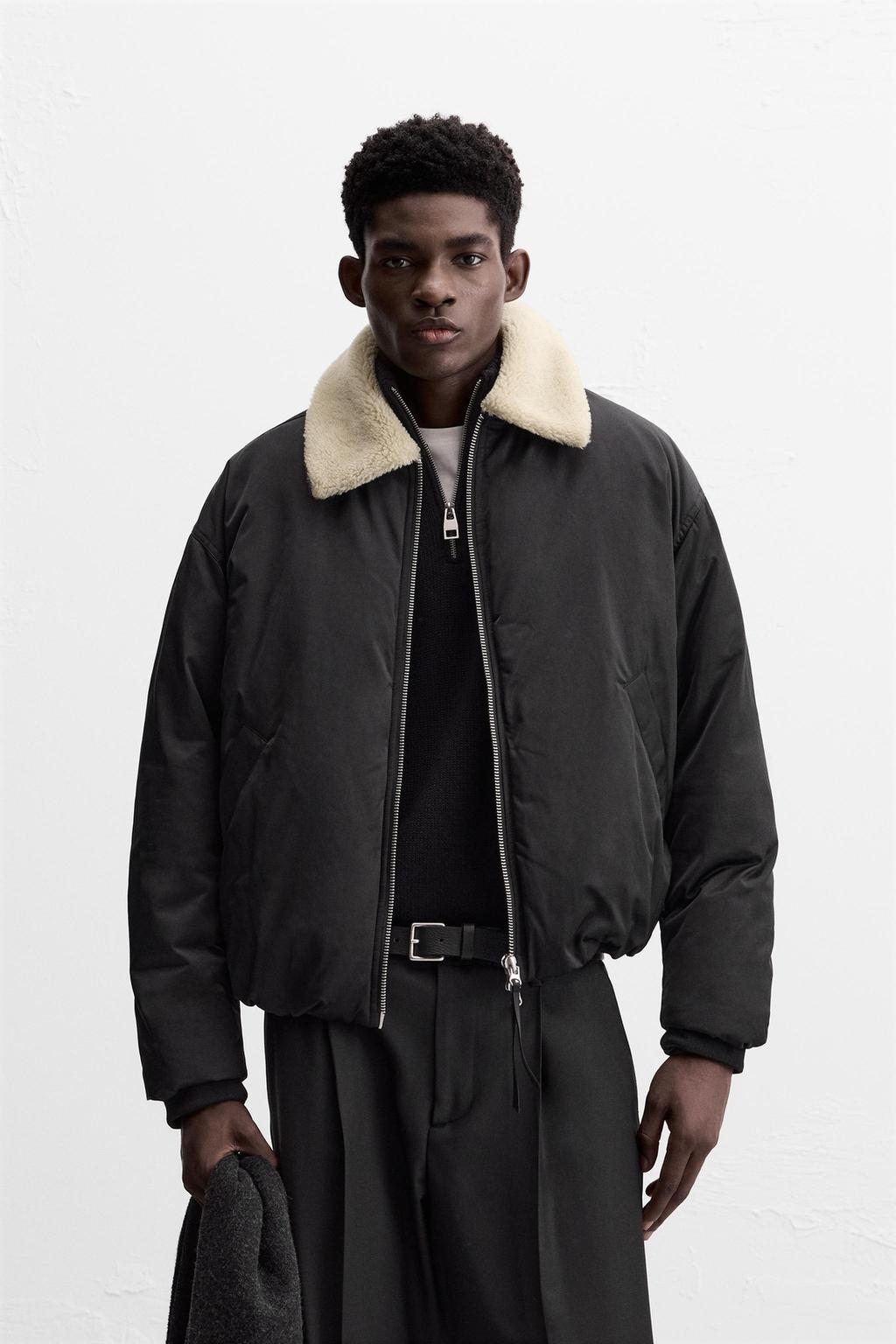 Zara Jacket Fur Collar
