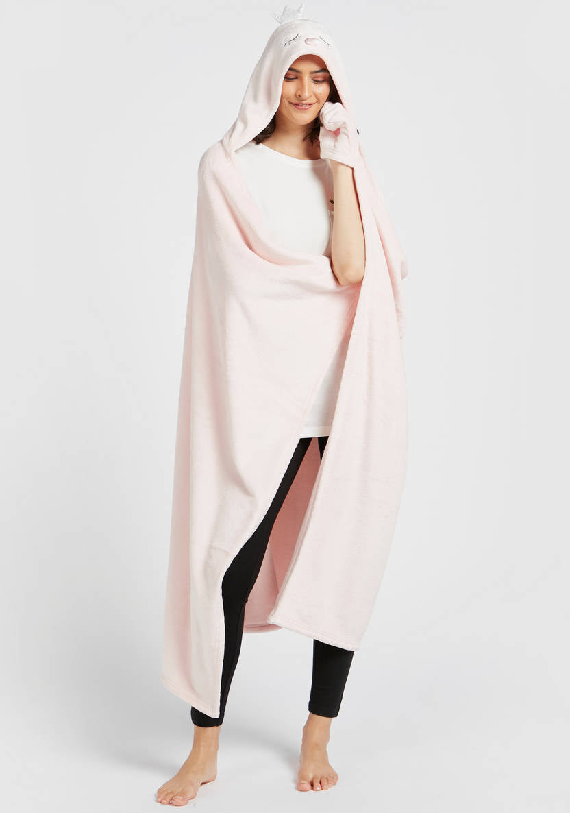 Textured Hooded Blankie