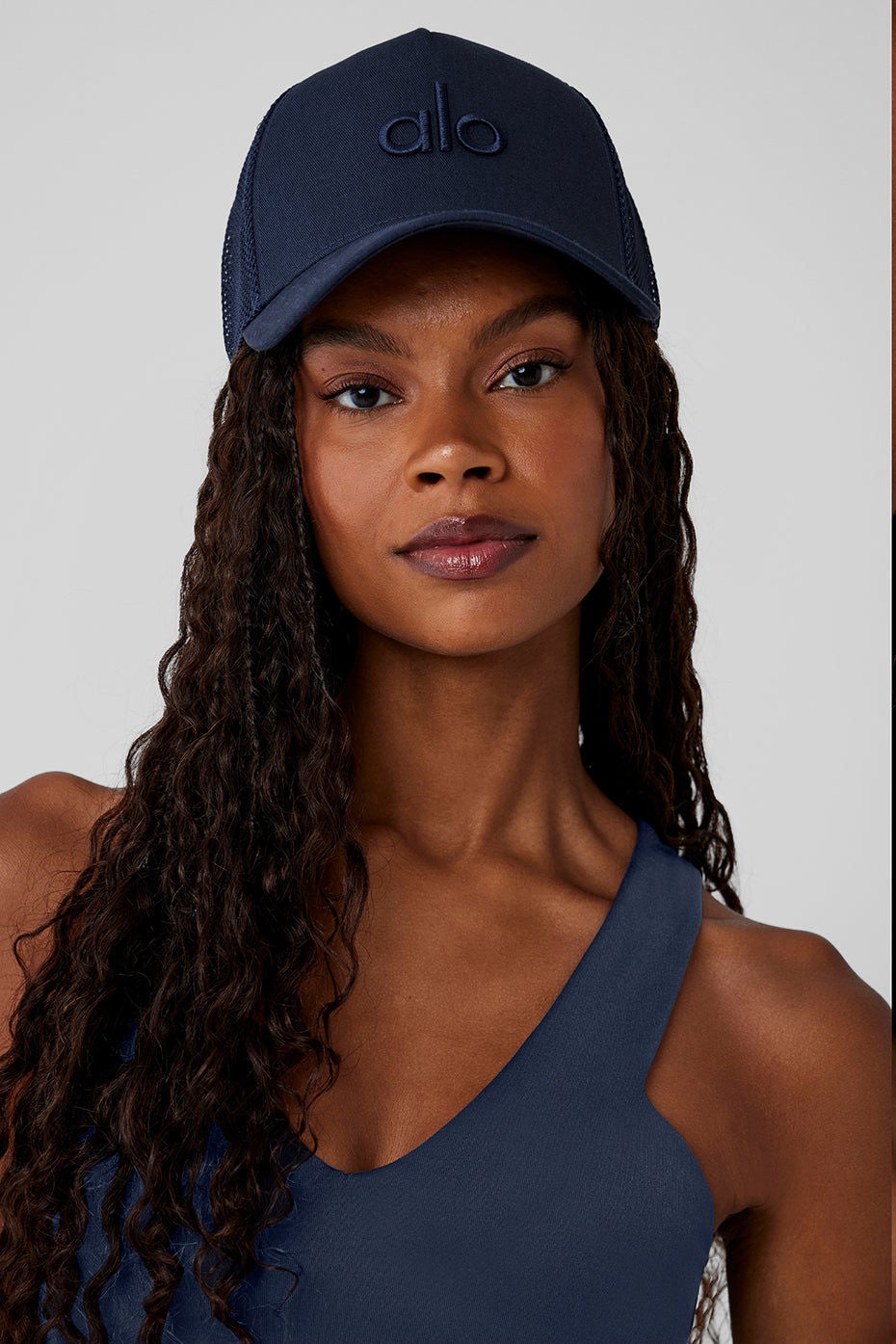 alo キャップ ネイビー ALO CAP UNISEX NAVY ONE SIZE – THE BRANDS HOUSE