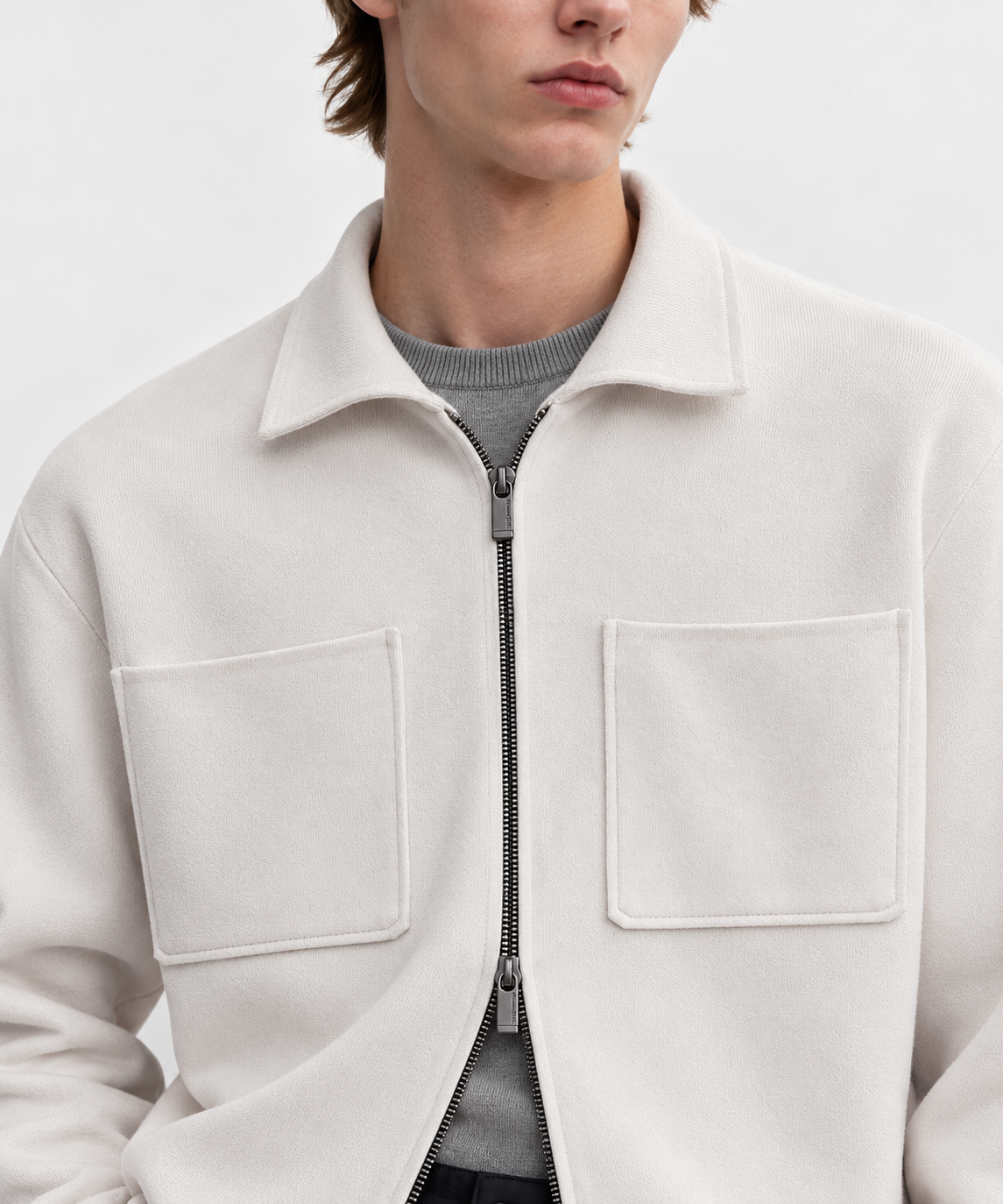 cardigan Massimo Dutti  Knit off-white