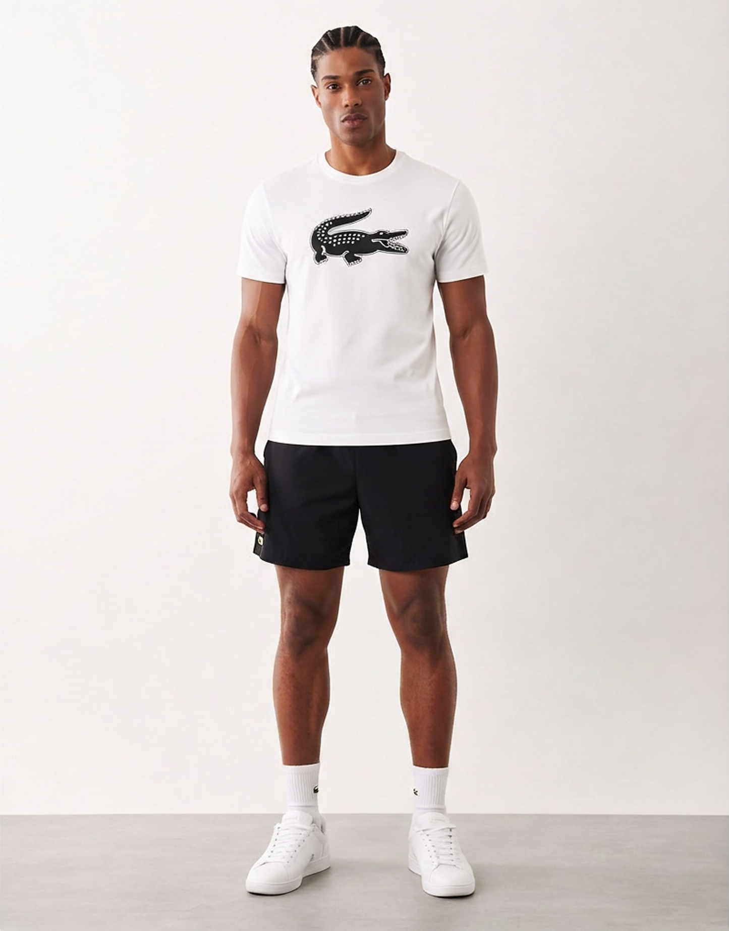 Lacoste Men's Light Quick-Dry Shorts black