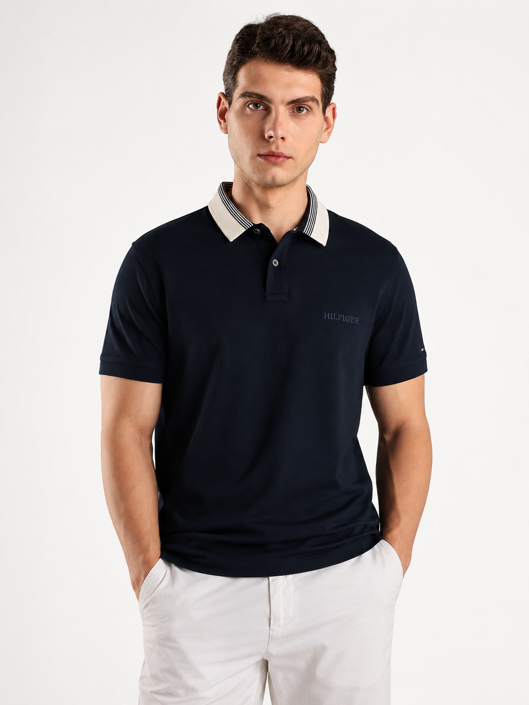 Tommy Hilfiger polo shirt  Reguler fit  Midnight navy