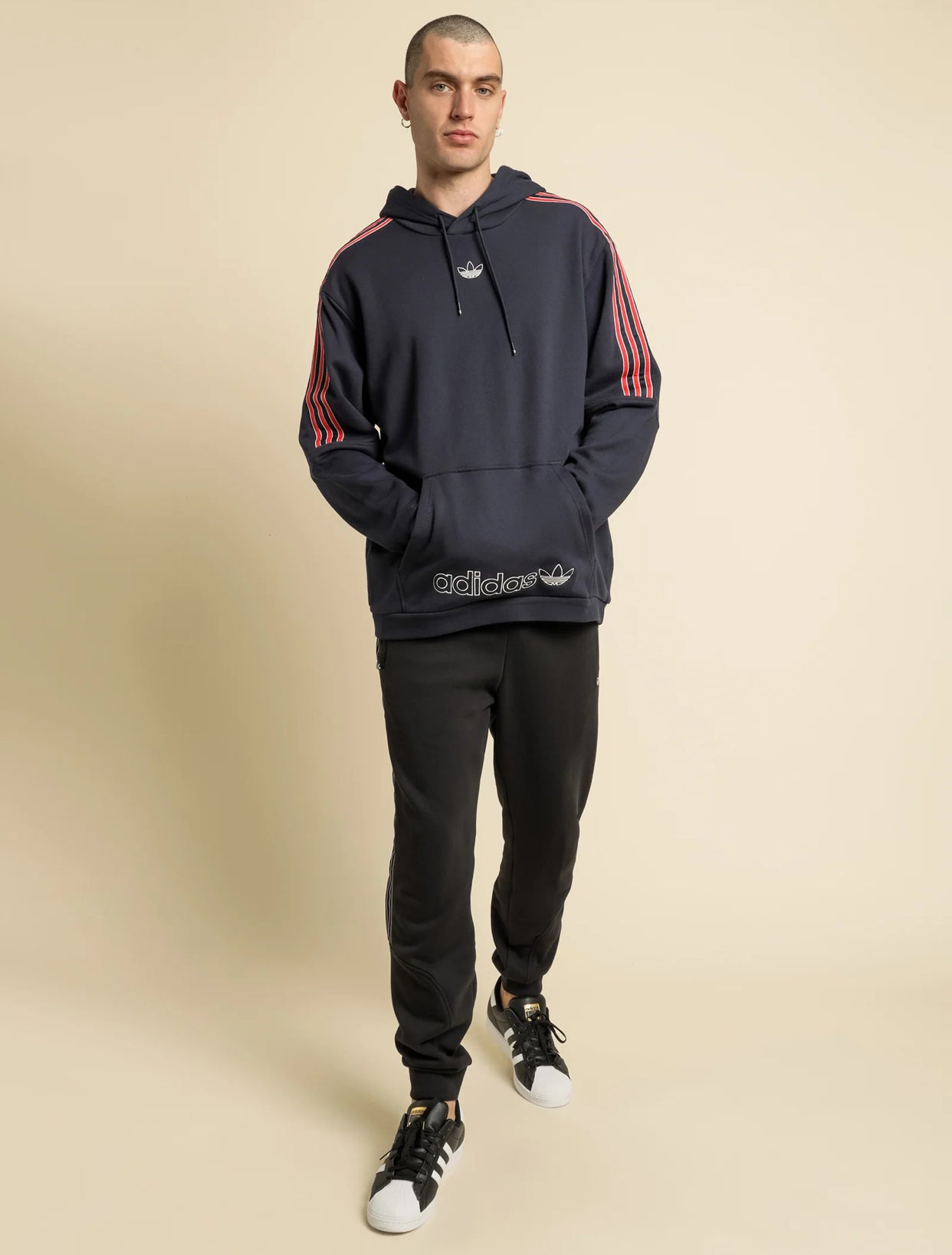 Adidas Hoodie Navy