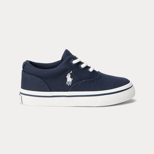 RALPH LAUREN CANVAS NAVY SHOES (wihout box)