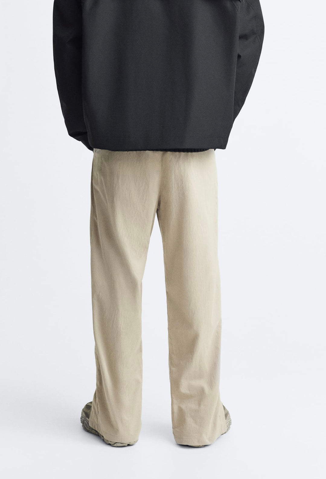 Zara Technical Trousers With Jogger Waist Pant