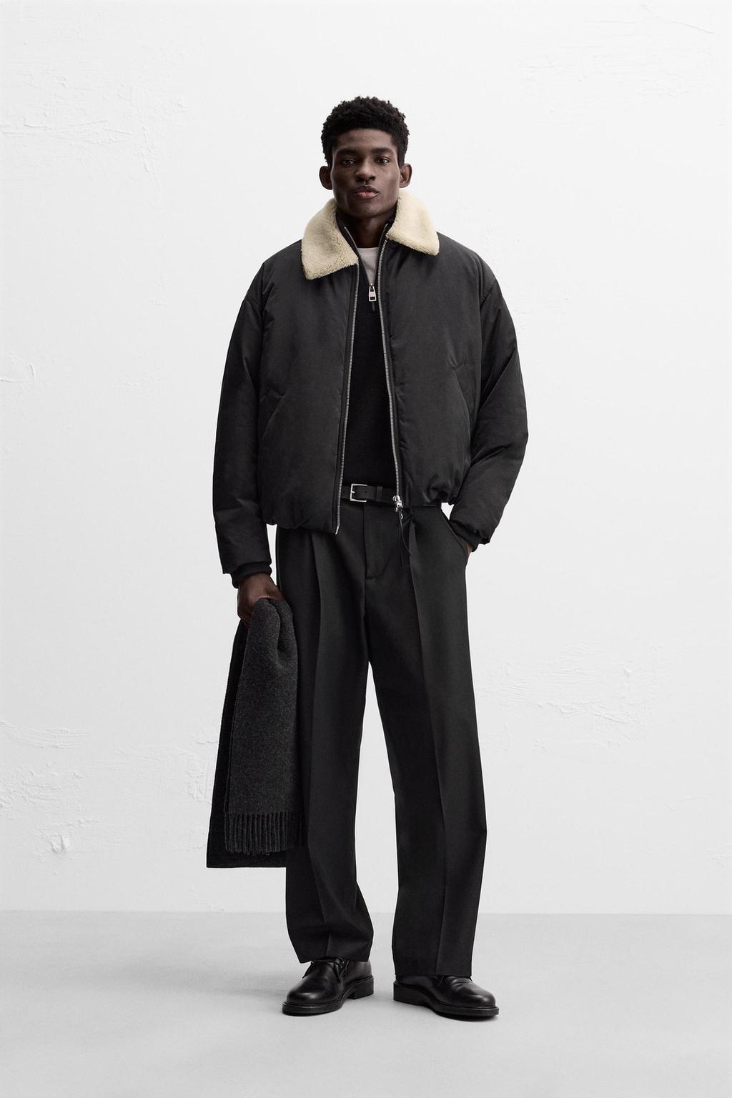 Zara Jacket Fur Collar