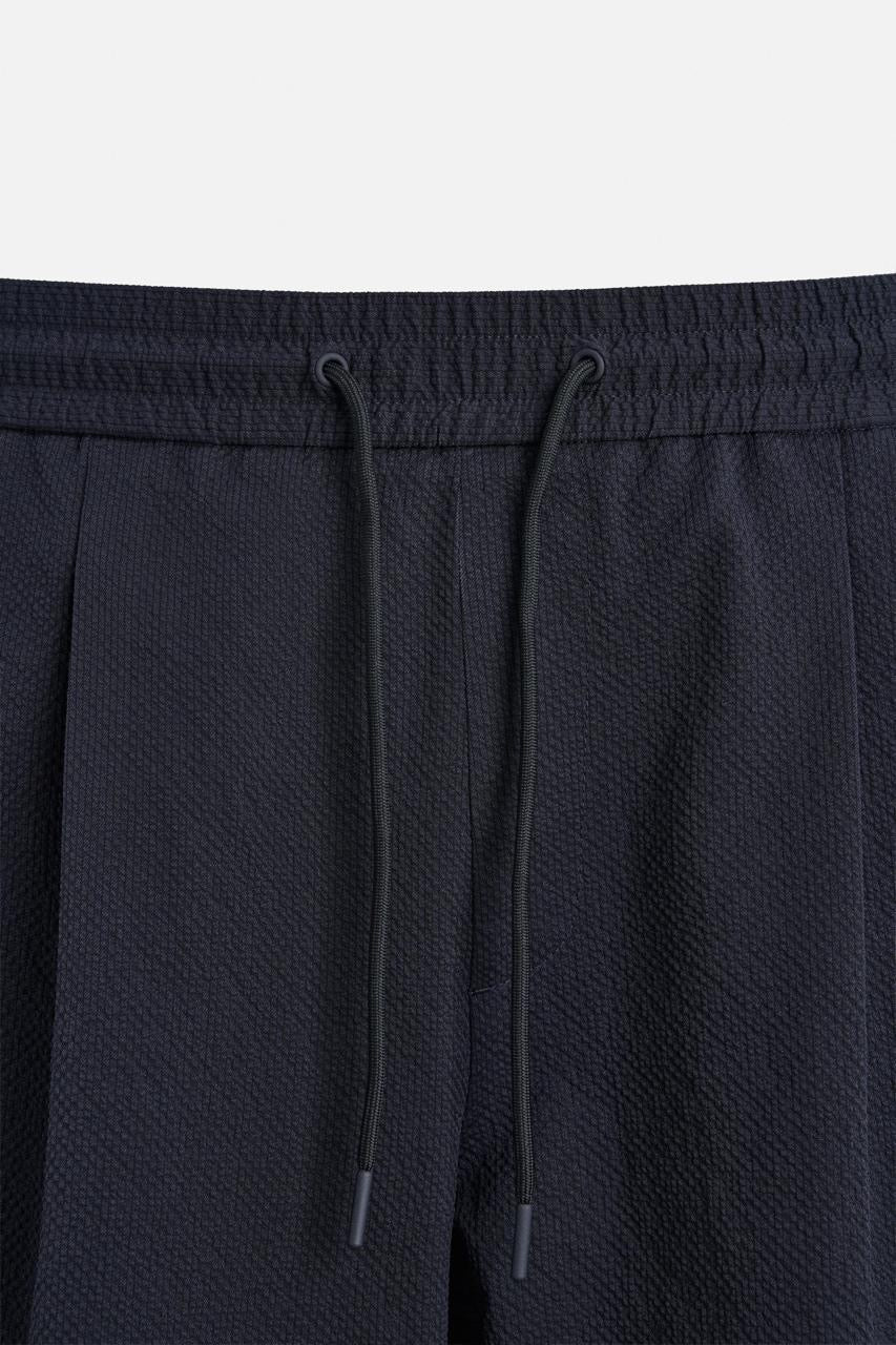 ZARA Textured Summer Trousers