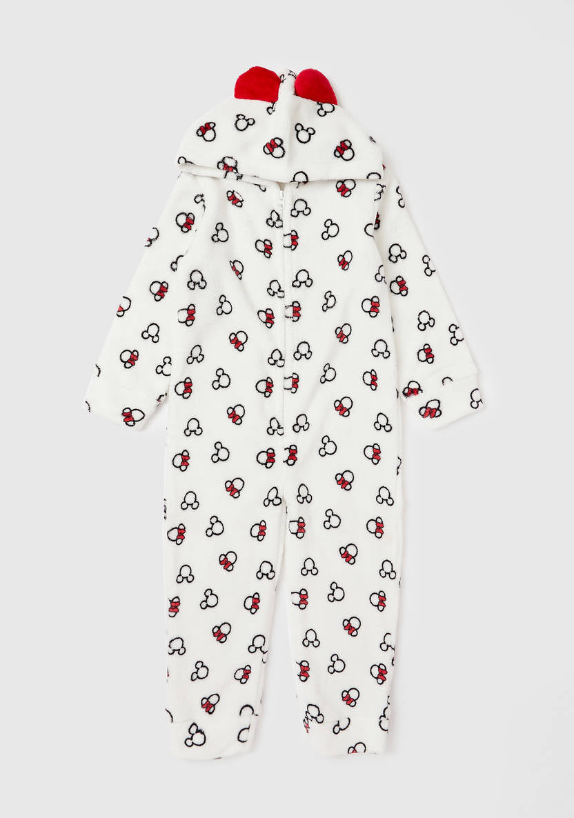 Max Minnie & Mickey Mouse Long-Sleeve Overall with Hat