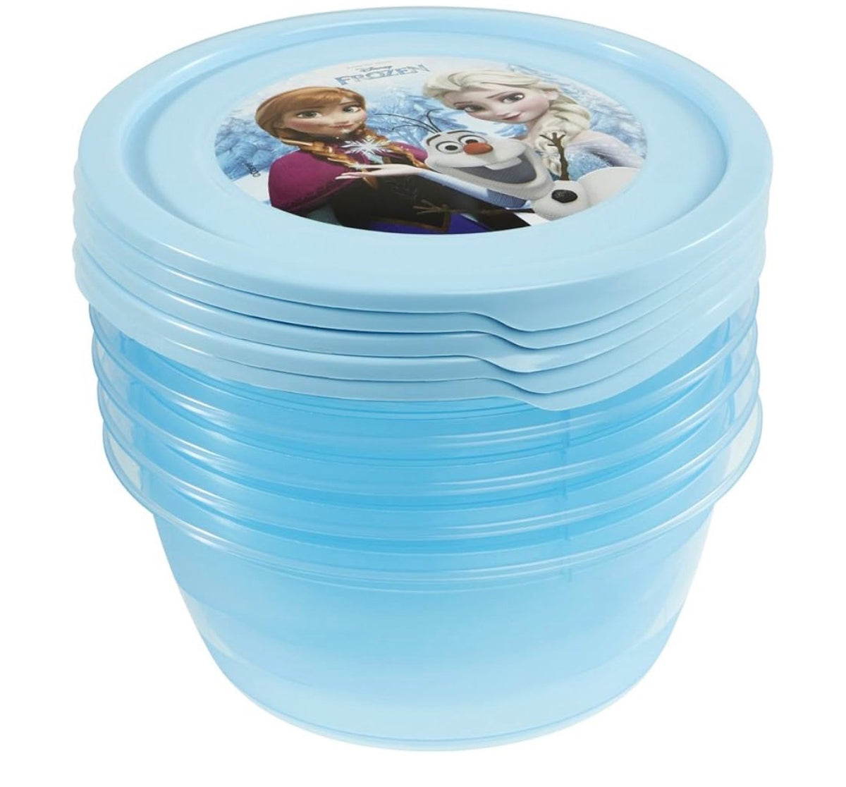 Keeeper Frozen Food Storage Container Set,5 X 500 ML, Blue