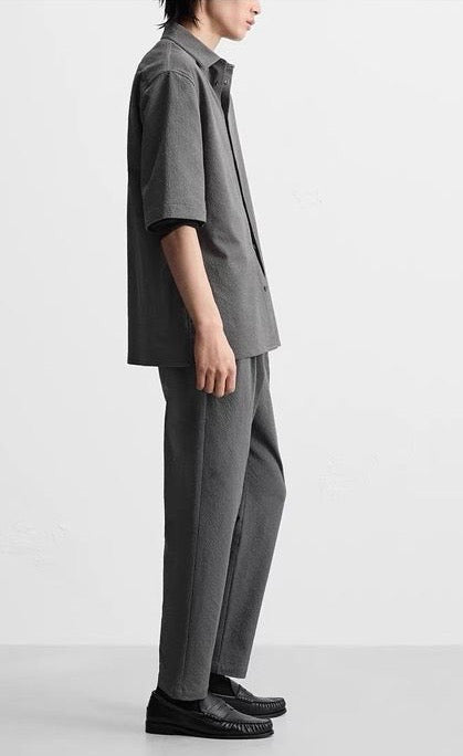 Zara Textured Summer Trousers