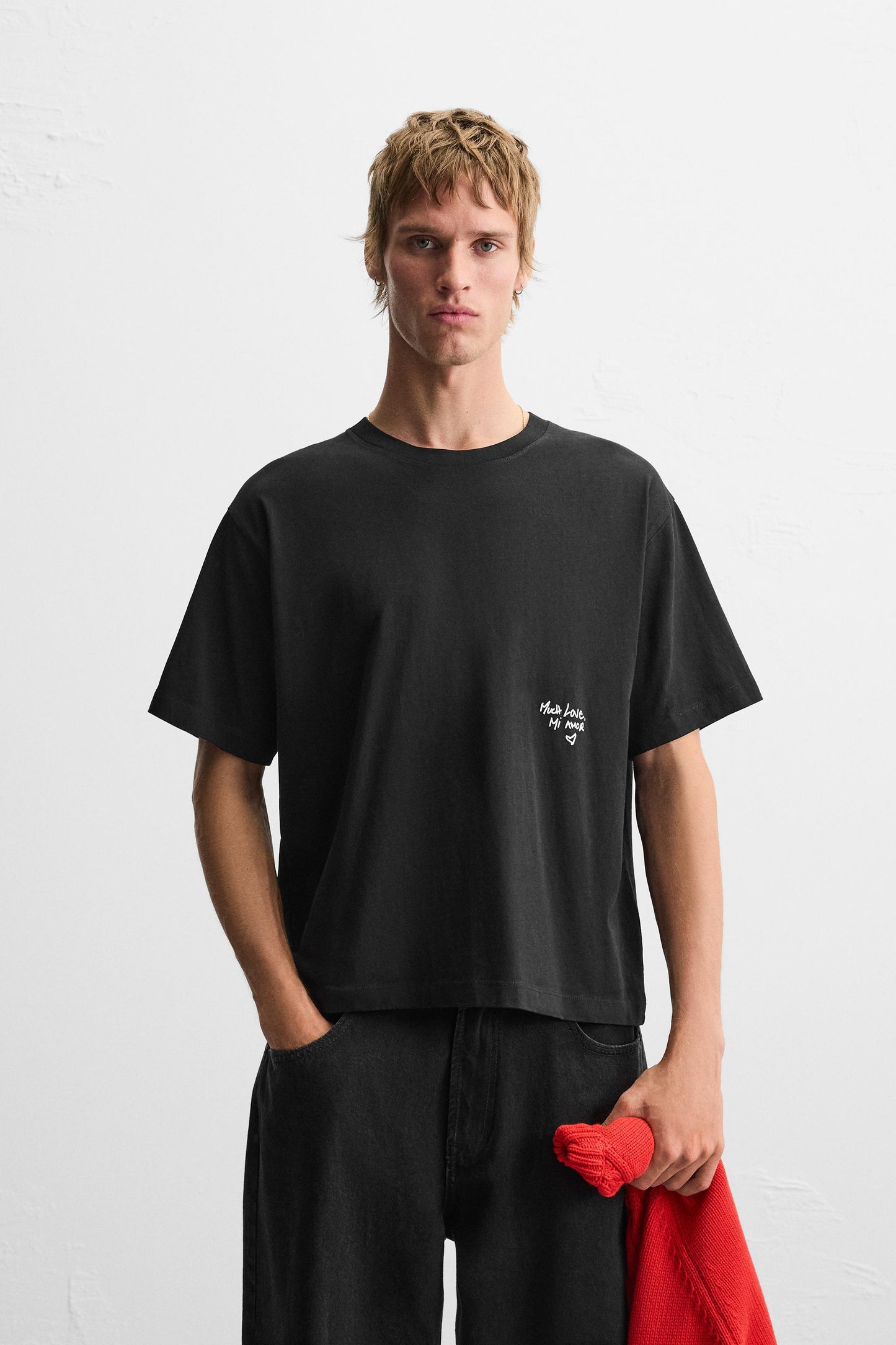 Zara Limited Edition Slogan Print T-Shirt