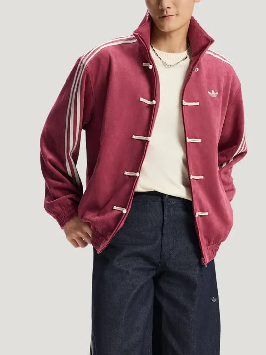 Adidas CTT Track Jacket Chinese New Year CNY Collegiate Burgundy unisex