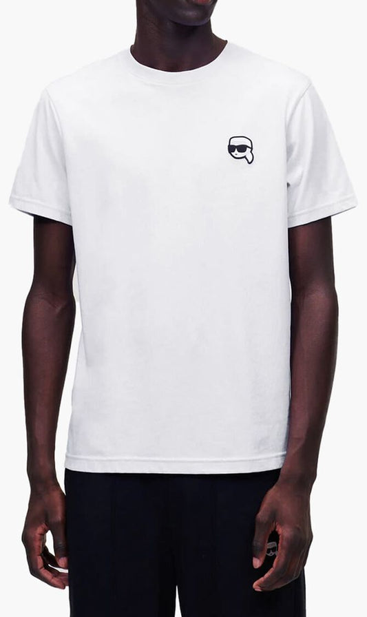 Karl Lagerfeld Ikonk T Shirt Fit Bigger White