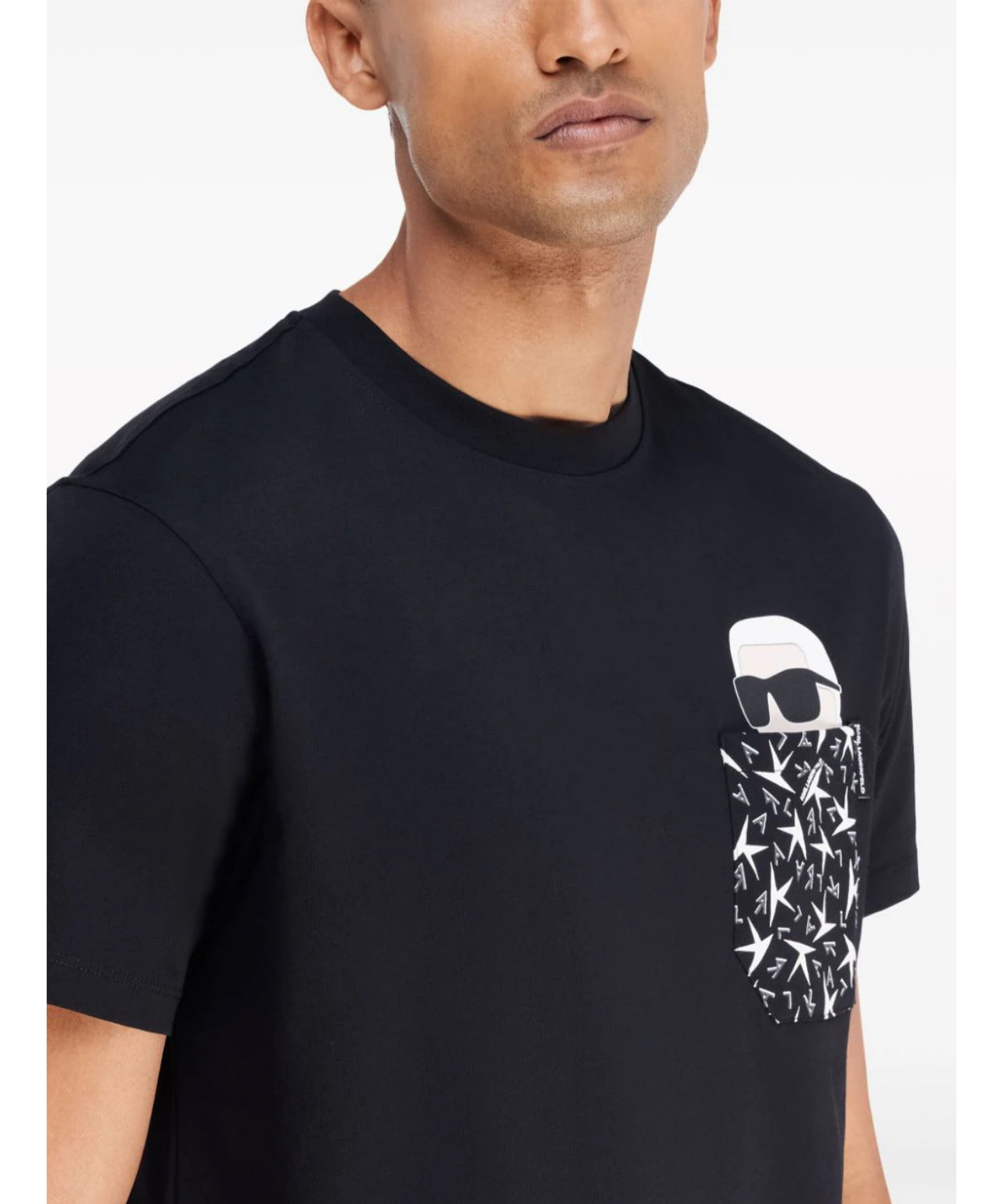 Karl Lagerfeld Pukt Logo Tshirt Black