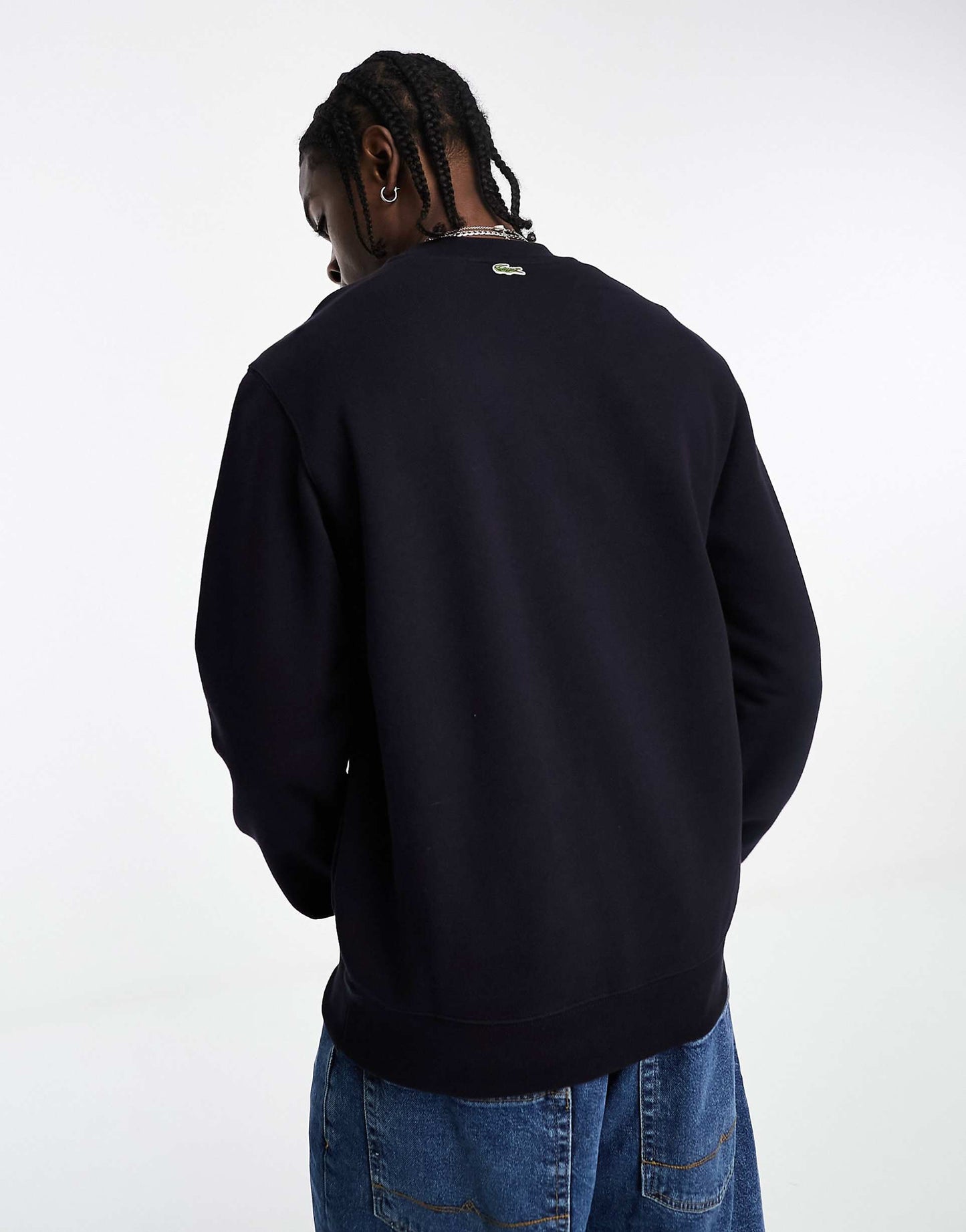 LACOSTE FIVE LOGO Sweatshirt navy