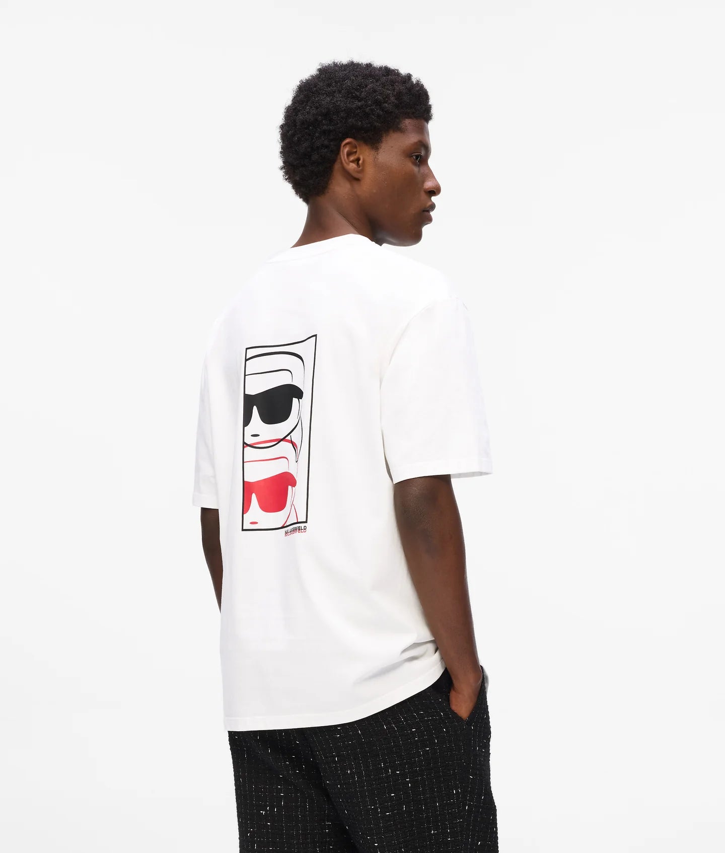 KARL LAGERFELD Ikon fusion T-shirt
