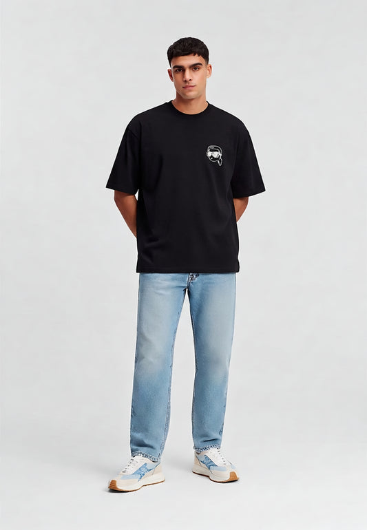 Karl Lagerfeld ikonk oversized black tshirt