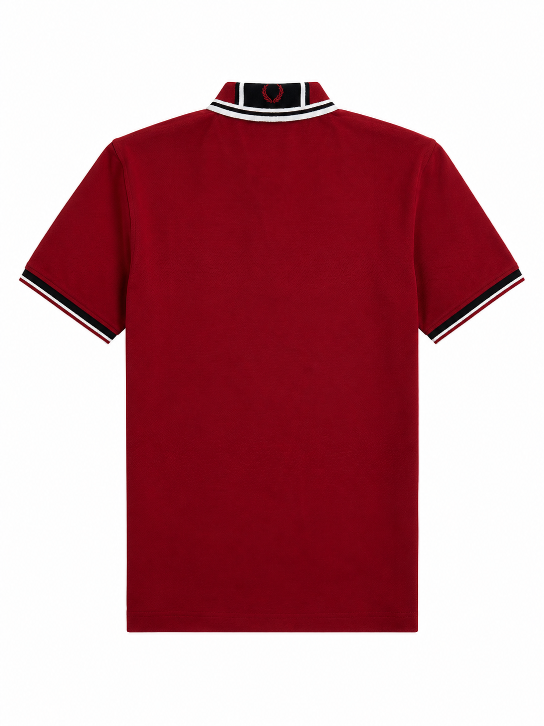 Fred Perry Maroon red polo shirt sqr