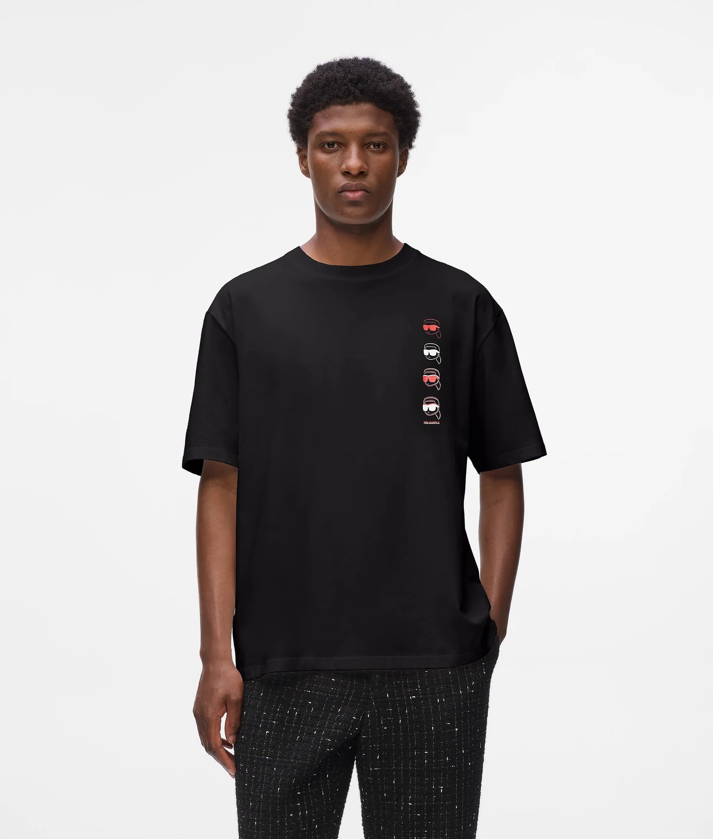 KARL LAGERFELD Ikon fusion T-shirt