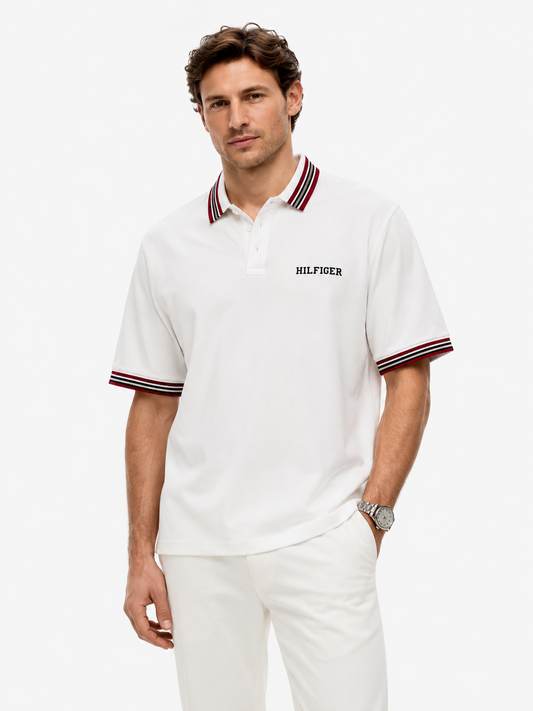 Tommy Hilfiger Regular Fit Tipped Polo Shirt
