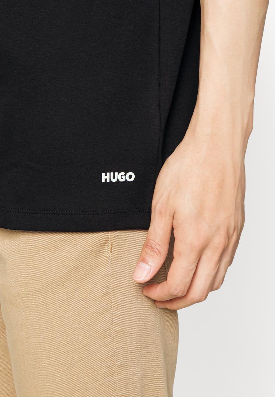 HUGO BASIC LYCR TSHIRT BLACK