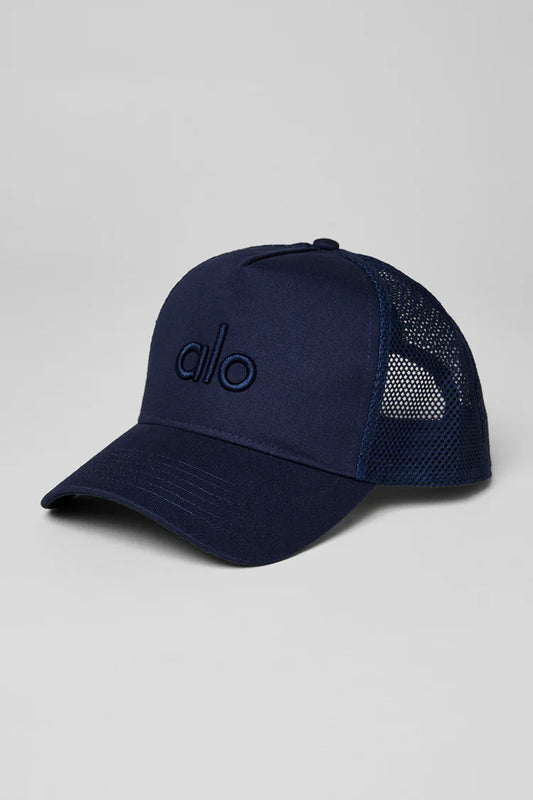 ALO CAP UNISEX NAVY ONE SIZE