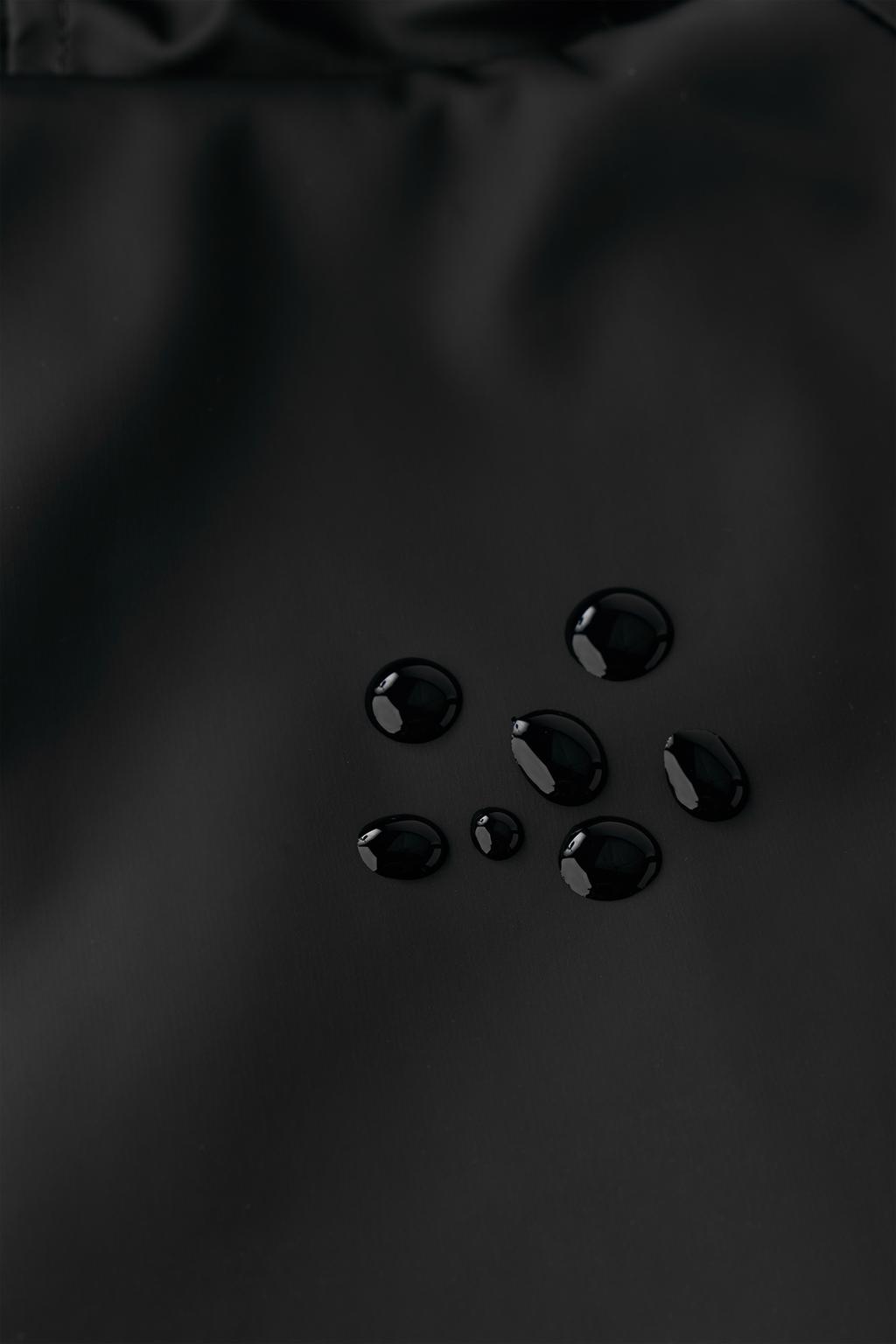 ZARA  RUBBERISED WATER-REPELLENT RAINCOAT WITH FAUX FUR ANIMAL PRINT