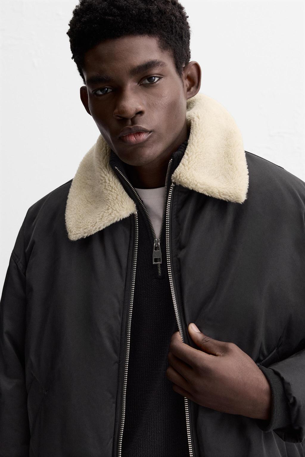 Zara Jacket Fur Collar