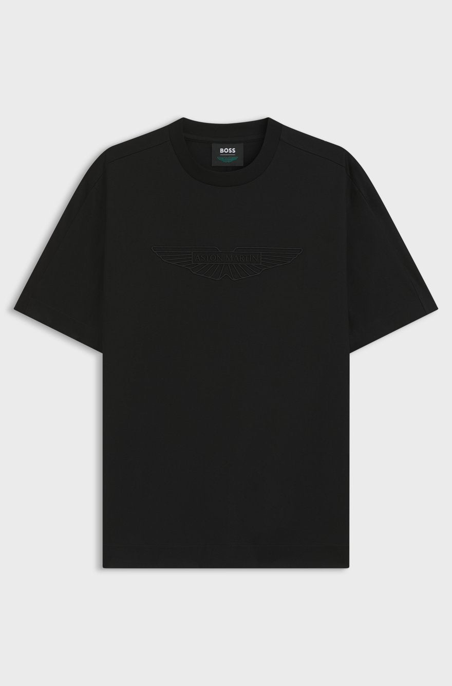 BOSS X ASTON MARTIN T-SHIRT IN MERCERISED COTTON