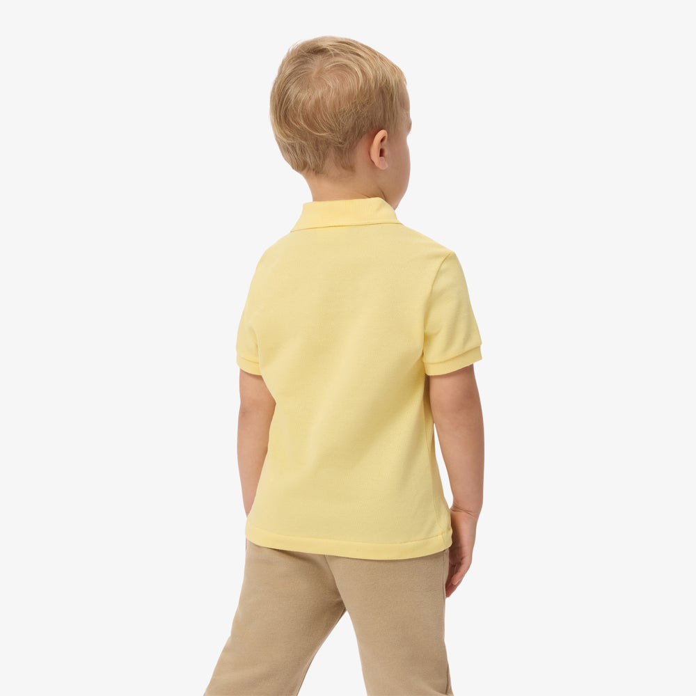 Lacoste unisex Petit Pique Polo Shirt  yellow