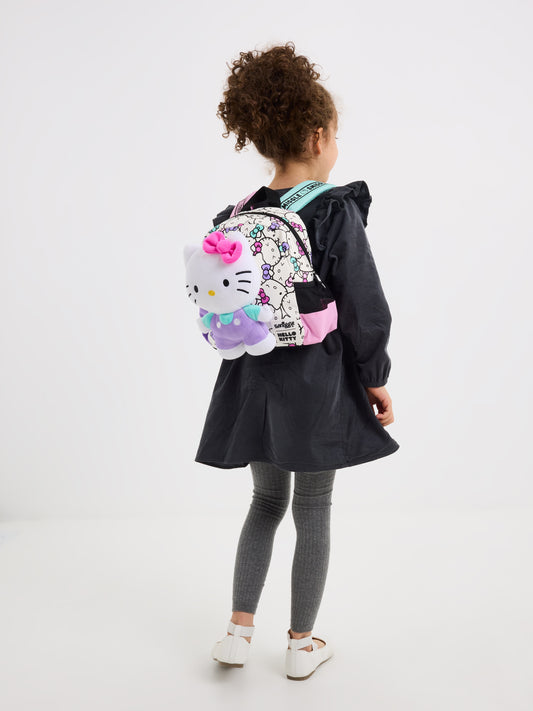 Smiggle Hello Kitty Teeny Tiny Backpack With Detachable Plush Toy