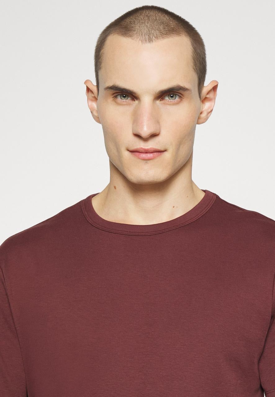 HUGO BASIC LYCR TSHIRT BURGNY