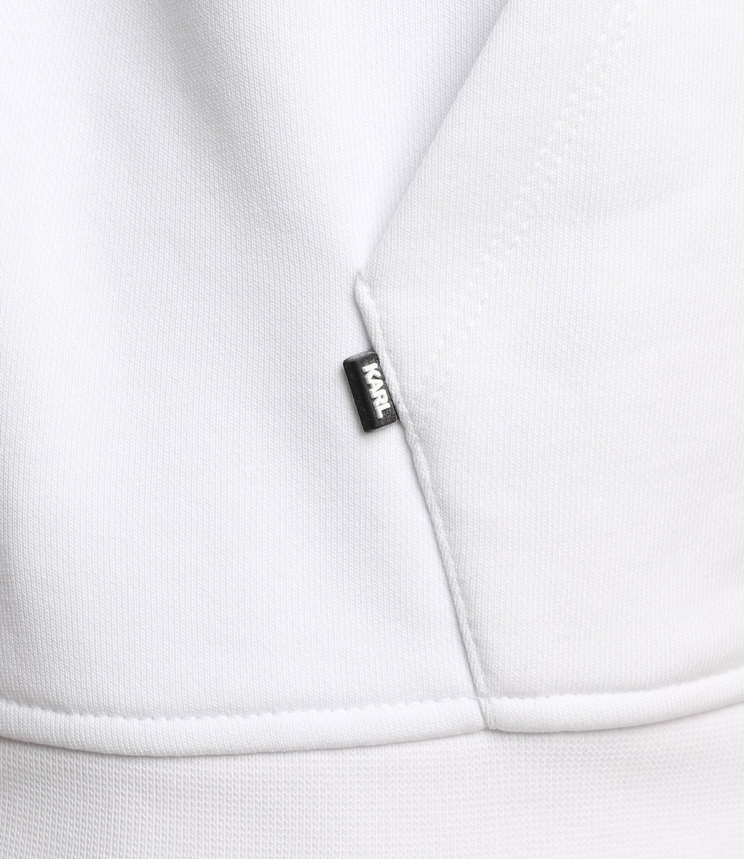 KARL LAGERFELD Hoodie Unisex Slim Fit Melton
