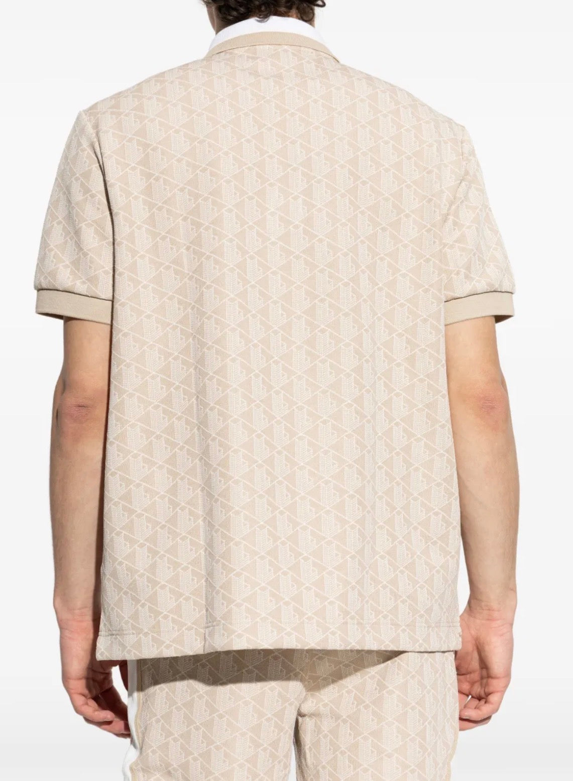 Lacoste Monogram Jacquard Polo Shirt