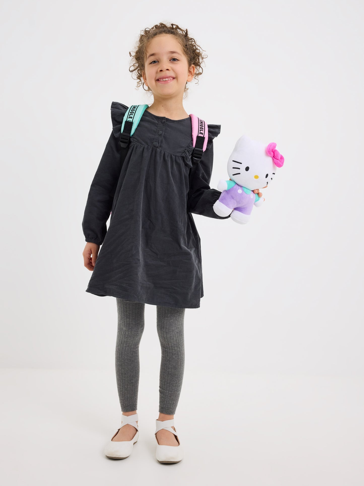 Smiggle Hello Kitty Teeny Tiny Backpack With Detachable Plush Toy
