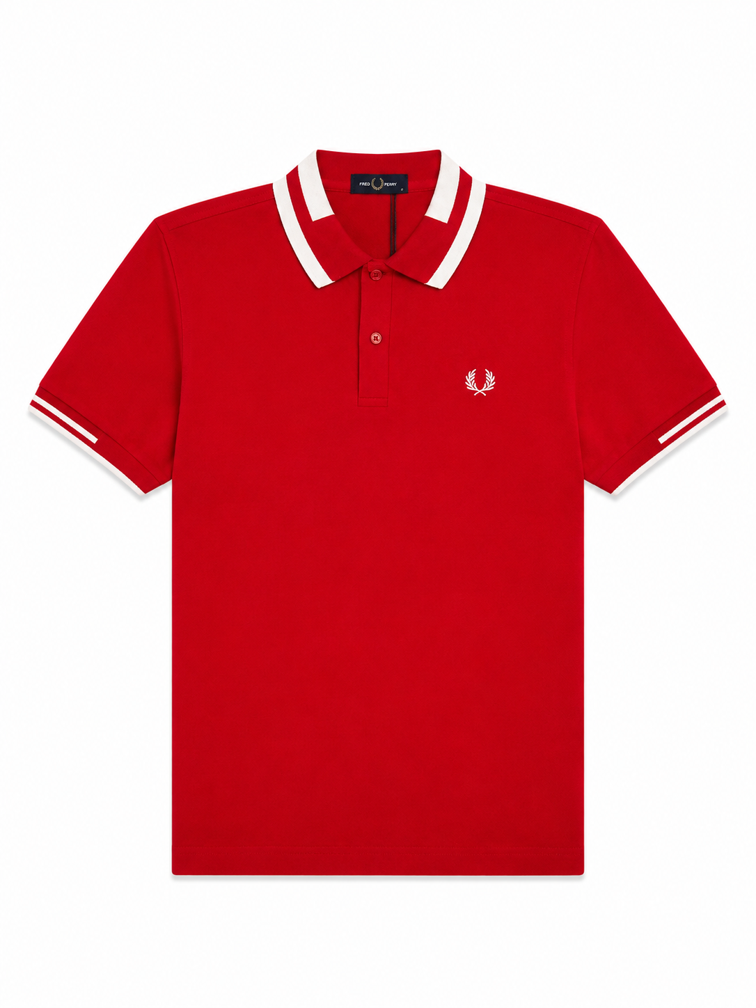 Fred Perry red polo shirt